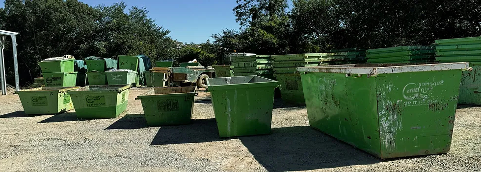 Superior Skip Bins — range of skip bin sizes available